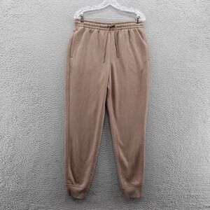 DSG Mens Classic Fleece Jogger Pants Warm Almond Brown Medium NEW